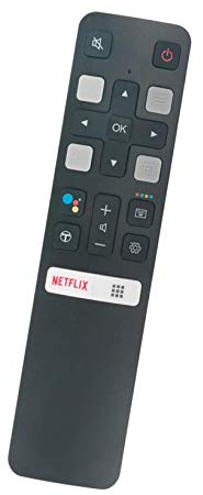 ALLIMITY DRC802V sostituzione telecomando per TCL Android HDR TV 65EP660 75EP660 50EP640 85P8M 40S6800FS 55P8S 43EP660 55EP660 55EP640 55EP680 43S6800FS 50EP680 43EP640 70P8M 43P8M