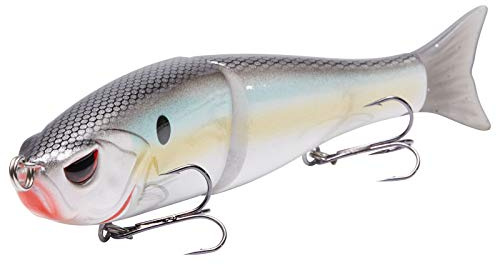 Bassdash SwimShad Glide Baits - Esca Artificiale Scivolante Articolata per Pesca a Persico, Luccio, Salmone, Trota e Muskellunge