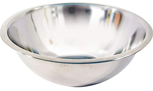 BARGAINGALORE Set of 4 28cm Stainless Steel Deep Mixing Bowl - Cooking,Kitchen, Baking, Lightweight | Set of 4 | Tableware, Bowl for Mixing, Whipping, Double Boiling, and Marinating