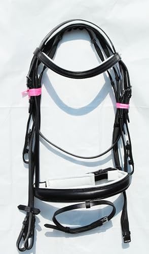 Aces Equine Nasenriemen aus Leder, 3,8 cm breit, 2,5 cm, Braun