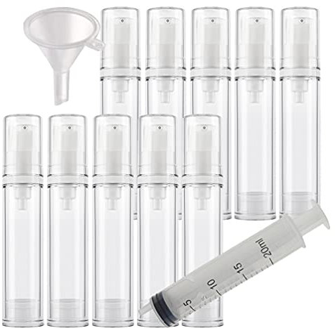 TIANZD 3 Pièces Portable Vide Flacon Distributeur Aluminium 50 ML Argent Bouteille avec Pompe Gel pour l'eau Lotion Gel Douche Savon Shampooing Cosmétique Voyage Rechargeable, 1 Pièce Entonnoir