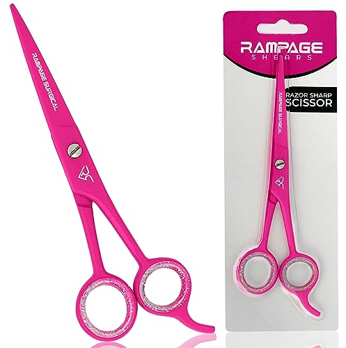 Rampage Surgical Japanische Edelstahl Friseurschere, 16,5 cm Rosa, B-4