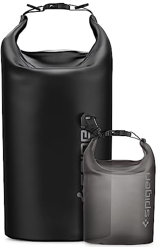 Spigen Aqua Shield IPX6 Sac à Dos Etanche Lot de 20L et 2L - Noir
