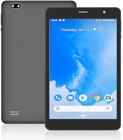 SZTPSLS Android Tablet 8 inch, Android 11.0 16GB Storage 128GB TF Expansion Tablets, Quad-core A7 Processor 800x1280 IPS HD Touchscreen Dual Camera Tablets, Support WiFi, Bluetooth