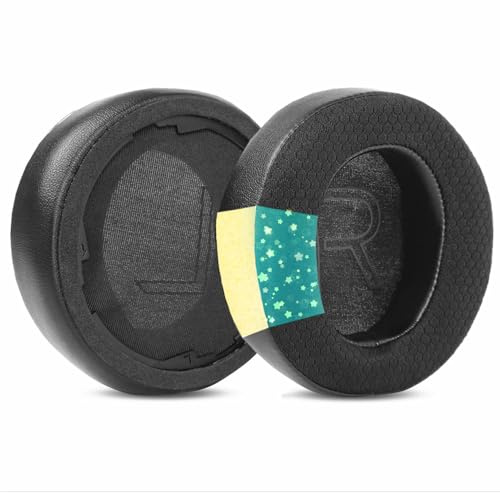 TaiZiChangQin Upgrade Ear Pads Memory Foam Ear Cushions Earpads Headphone Ear Covers Replacement Compatible with Alienware AW510H AW310H 7.1 PC Gaming Headphone ( Hybrid Fabric Earpads )