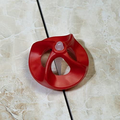 7Ton Tile Leveling System | Tile Spacers | Paving Slabs Lifter Clips | Floor Compound Self Levelling | Indoor Outdoor Patio Spacer | 2mm | 100 Nuts & 100 Screws