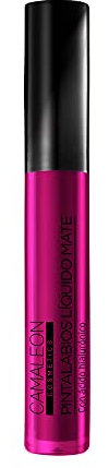 Camaleon Cosmetics - Pintalabios líquido mate - Tono morado vino - Permanente 16h - Vegano