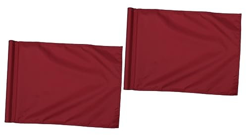 Toddmomy Rote Fahne Grüne Flagge Flagge 2 Stück Putting-Green-flaggen Trainingsflagge Übungsflaggenhersteller Flaggennummer Zubehör Trainingsfahne Rc Fahne