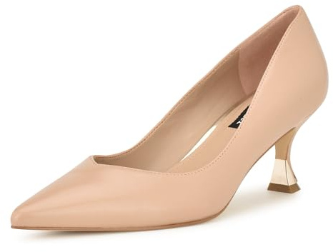 Nine West Women's Ariella Pump, Barely Nude 110, 7.5