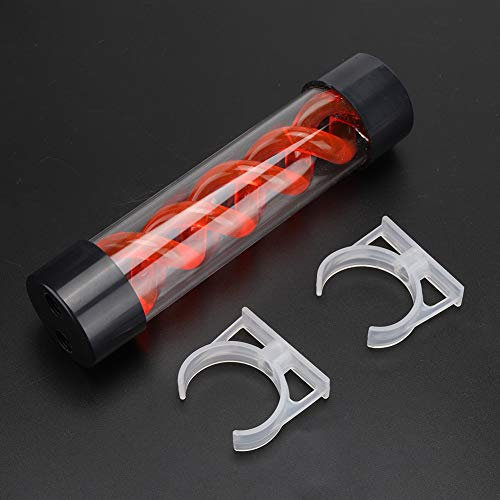 Yctze Wassertank 200 Mm mit G1 4-Gewinde für PC-Desktop-Computer, Kühlerzubehör, Resident Evil T-Virus-Spule für Motherboard, PC, Wasserkühltank, Wasserkühltank, G1 4-Gewinde,