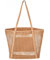 Tibroni Strandtasche xxl mit Reißverschluss Shopper Damen Groß Mesh Badetasche Familie Faltbar Beach Tote Bag Shopper Netztasche Schwimmtasche