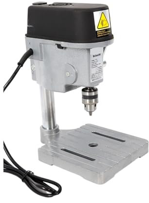 VCHICS Perceuse à Colonne de Paillasse, Mini Petit Bureau Miniature, Banc Petite Perceuse À Colonne Électrique Portable Mini Perceuse À Colonne Compact et Haute précision