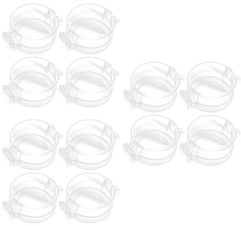 SAFIGLE 12stücke Türschlossabdeckungen Für Junge Mädchen Kindersicherung Türschloss Abdeckungen Einfach Anzubringen Keine Schäden An Türen Transparent Sicherheitsprodukte Für