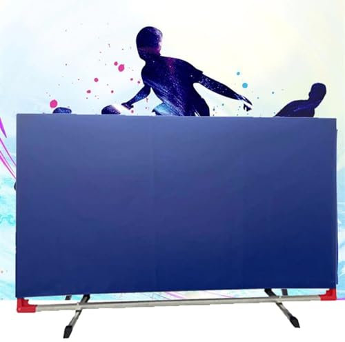 Tischtennis-Leitwände, Tischtennis-Zäune, Hindernisblöcke rund um Tischtennisplätze, Faltbare Absperrungen für Trainingsgeräte, temporäre Trennwände (Größe: 140 x 80 cm – 4 Stück) (140 x 80