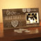 Baby-Sonogramm-Bilderrahmen, LED-beleuchtet, Countdown-Wochen, 10,2 x 7,6 cm, Ultraschallfoto für Schwangerschaftsankündigungen, Geschlechtsoffenbarung, Babyparty, Geschenk zur Geburt, Andenken für
