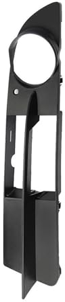 NEGRO Auto Front Nebel Licht Kühlergrill Abdeckung Fit for 5 Series E60 E61 2004 2005 2006 2007 Links Rechts 51117049243 51117049244 Stoßstange Auto-Nebelscheinwerfer-Zierabdeckung(Right)
