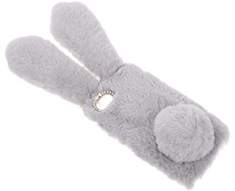jojofuny se 2020 Fall Glitzernde Handyhülle SE 2020 Handyhülle USB-Laufwerk-Figur Luxus-Handyhülle Drehscheibe Girl merksam Handytasche Handyhülle für se 2020 se 2020-Cover Light Grey