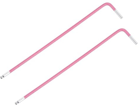 TA-VIGOR 2Pcs 2mm Ball End Hex Key Wrench, Long Arm L-Shaped Allen Wrench Tool for DIY Projects, Furniture Assembly, Bike and Machine Repair