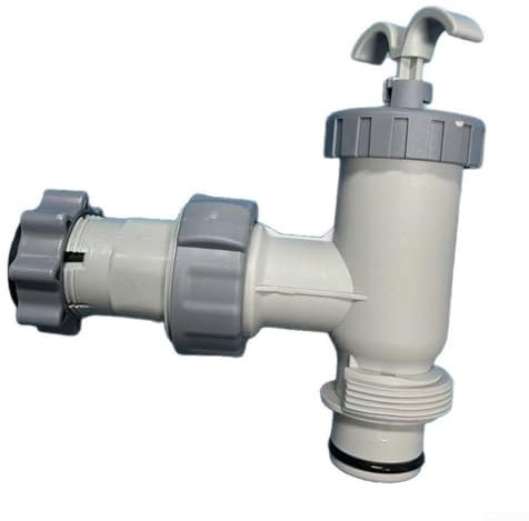 Kit de válvula de émbolo, conjunto de válvula de émbolo de piscina con adaptador para válvulas de émbolo Intex 10747 10722 + adaptador 10722