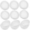 Alipis 50 Pcs Basque Cake Mold Unbleached Baking Liners Cupcakes Wrapper Individual Natural Shaped Bakeware Bakery Round If Tins Wedding Large Coffee Filters White Silicone Paper