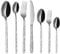 Cubiertos, Juego de cubiertos de acero inoxidable de 42 piezas - Vajilla retro con relieve europeo - Juego de cuchillo, tenedor y cuchara for una cena elegante