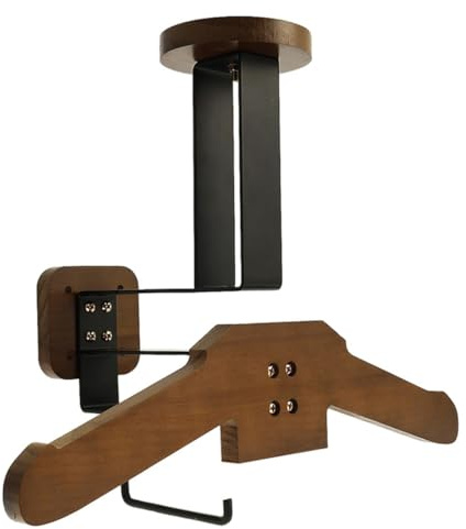 Kaknozix Support Mural en Bois pour Moto, Porte-Clés, Vêtements. Porte-Vêtements Polyvalent pour Moto.
