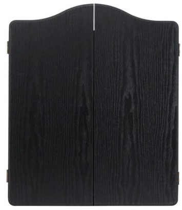 WINMAU Black Deluxe Dartboard Cabinet One Size 4000