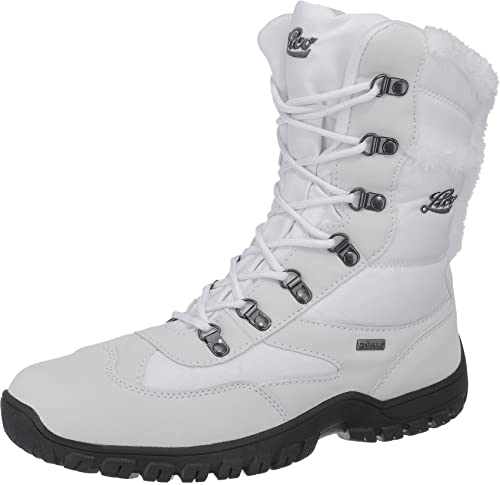 Lico Saskia, Stivali da Neve Donna, Bianco (Weiss/Grau Weiss/Grau), 39 EU