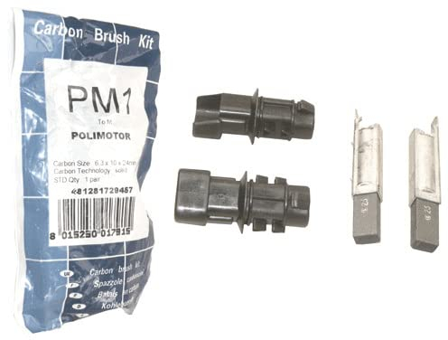 CHARBON MOTEUR PM JEU DE 2 pour LAVE LINGE WHIRLPOOL - 481931088019