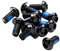Reverse Components Women's Disc Rotor Bolt Set-12 pcs. (Black), Schwarz, M5x10