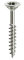 Vis à bois MUSTAD Panelvit - Torx - Ø4x45 mm - Filetage partiel fraisante - Boite de 500 - PFACXP400450C8C
