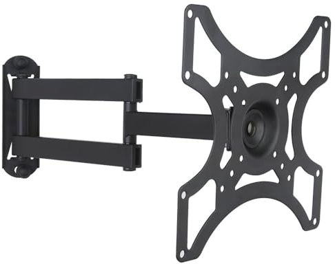 NEG Profi Universal TV-Wandhalterung Extender 2540 (schwarz) Schwenk-, neig-, ausziehbar und drehbar (Pivot-Funktion), Full Motion (bis max. VESA 200x200 und 25kg)
