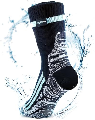 ArcticDry Xtreme 100% Calcetines Impermeables para Hombres, Mujeres y Niños — Calcetines Termicos Frio Extremo — Ideal para Ciclismo, Senderismo, Padel/SUP, Snowboard, esquí y Mucho Más