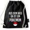 Über 50 Sprüche & Designs auswählbar/Sambosa Turnbeutel mit Spruch/Beutel: Schwarz/Rucksack/Jutebeutel/Sportbeutel/Hipster/Collegebag/Sportbeutel