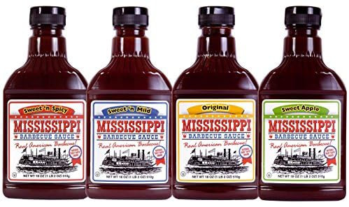 Mississippi - BBQ Saucen 4er Set - 4x 510g