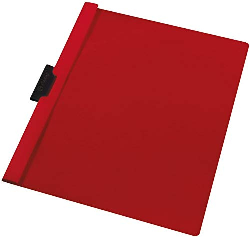 indigo® Klemmmappe, A4, 30 Blatt, Rot, 25 Stück