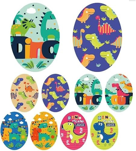 Parches rodillera infantil serigrafiados para planchar en la ropa. Aplicaciones termoadhesivas para reparar y decorar pantalones, chaquetas, jerseys, mochilas. Rodilleras dinosaurios. 2 rodilleras