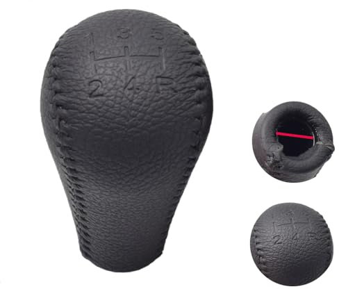 Kakulkomen Schaltknauf für Nissan Navara D40 Frontier Double Cab 2005–2015, manueller Schaltgriff (5 Gänge)