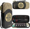 CHIKIXSON Custodia Protettiva Switch OLED, Rigida Portatile Custodia Switch Accessori con 10 Cartucce di Gioco, Nero