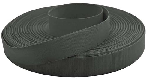 50m Ripsband 20mm Einfassband Stoßband Besatzband Hutband Hosenband Farbwahl 21 Farben