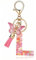 LUTAKU Schlüsselanhänger mädchen Schlüsselanhänger mit Anfangsbuchstaben rosa Schlüsselanhänger Schmetterling Schlüsselanhänger Buchstabe (Pink-L)