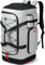 Lyweem 75L Reisetasche Groß Sporttasche Rucksack Herren mit Schuhfach & Rucksackfunktion Wasserdicht Trainingstasche Weekender Übernachtungstasche Reise Tasche für Damen Reisen, Gym, Grau