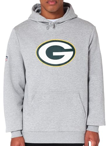 New Era NFL Green Bay Packers Hoodie Herren & Damen Grau Gr. XS