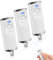 868,3MHz Telecommande Portail, Télécommande de Porte de Garage Compatible avec Hörmann BS HSM4 HSE2 HS1 HS4 HSZ1 HSZ2,Bip Portail de Garage - Blanc (Lot de 3)