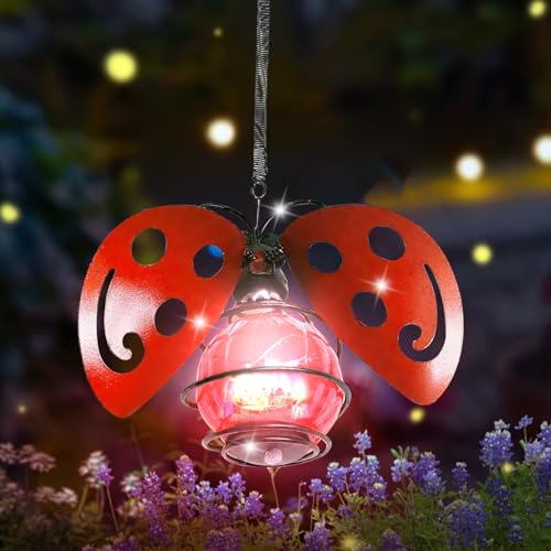 Solar Deko Garten Käfer Solarleuchte Außen Gartendeko Lichterketten,Honigbiene Solar Tiere für Außen Garten Deko Solarlampen,Solarfiguren Bee Licht Gartenleuchten für Garden,Terrasse,Balkon (03)