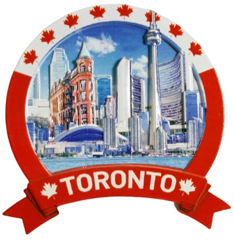 Toronto Kanada Tourist Souvenir 3D Kühlschrankmagnete Kühlschrankdekoration Magnete