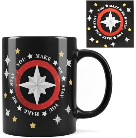 Beyitoria Stray Merch Kaffeetasse 350 ml | Stray Merchandise Becher (Keramik) Ideale Stray Gifts für Büro & Zuhause. Ein cooles Stray Stuff für Fans