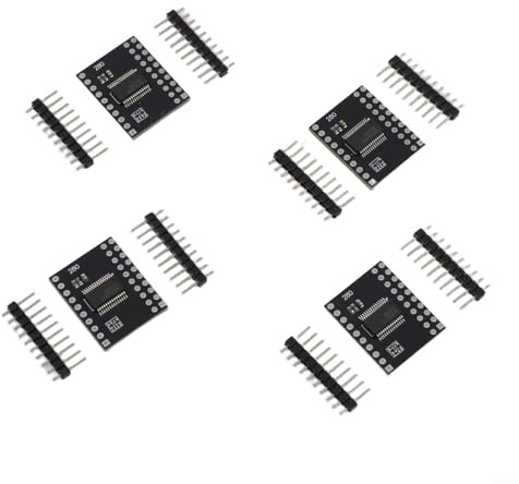 Helilyco MCP23017 I2C GPIO Expander, 16 Bit Parallel zu Serial Konverter, I2C zu IO Port Modul (A)