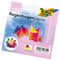folia 715 - Faltblätter aus Regenbogenpapier, ca. 10 x 10 cm, 100 g/qm, 100 Blatt, farbig sortiert - ideal für Faltfiguren und andere kreative Bastelideen