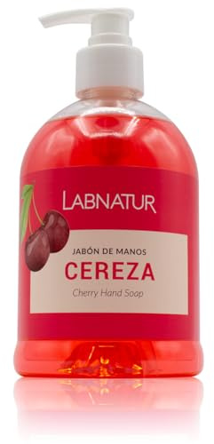 Flüssige Kirsch-Handseife - natürlich und vegan - Labnatur - 500 ml